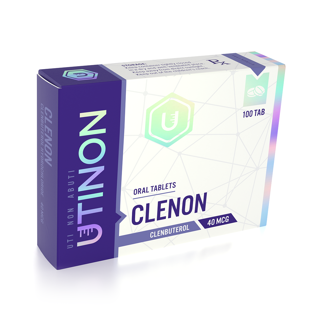Clenon – Clenbuterol 40 mcg – 100 tab